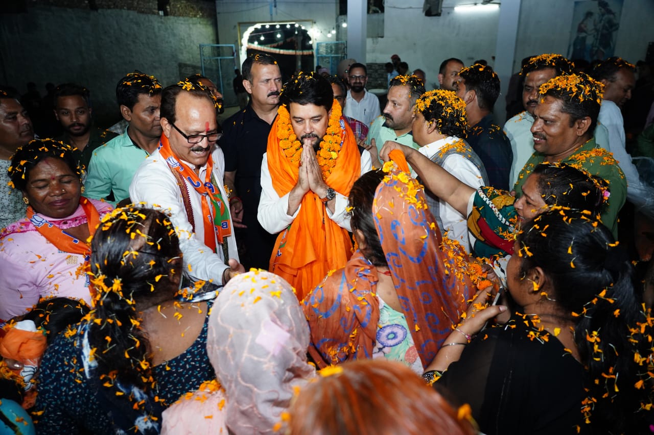 जालंधर समेत पूरे पंजाब में विकास नहीं आप ने दिया विनाश मॉडल : अनुराग ठाकुर