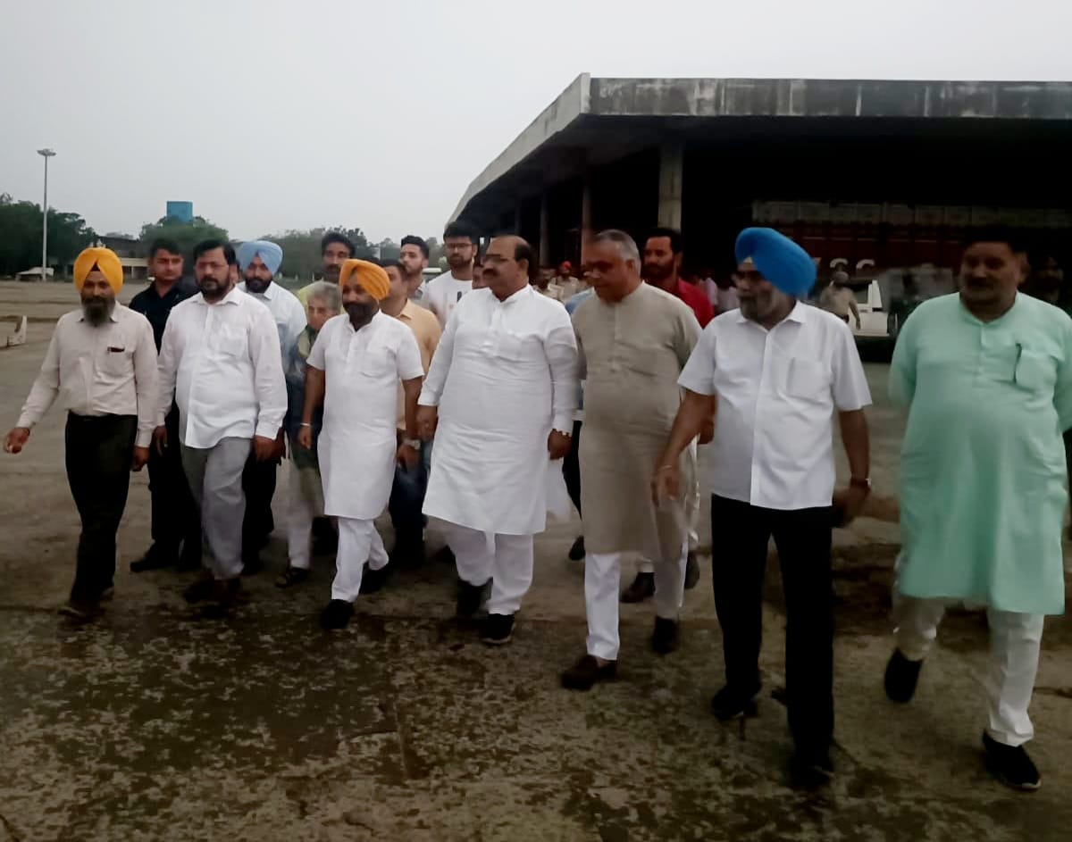 ਅਸ਼ਵਨੀ ਸ਼ਰਮਾ ਨੇ ਅਮਿਤ ਸ਼ਾਹ ਦੀ 18 ਤਾਰੀਖ ਨੂੰ ਹੋਣ ਵਾਲੀ ਰੈਲੀ ਦੀਆਂ ਤਿਆਰੀਆਂ ਦਾ ਲਿਆ ਜਾਇਜਾI