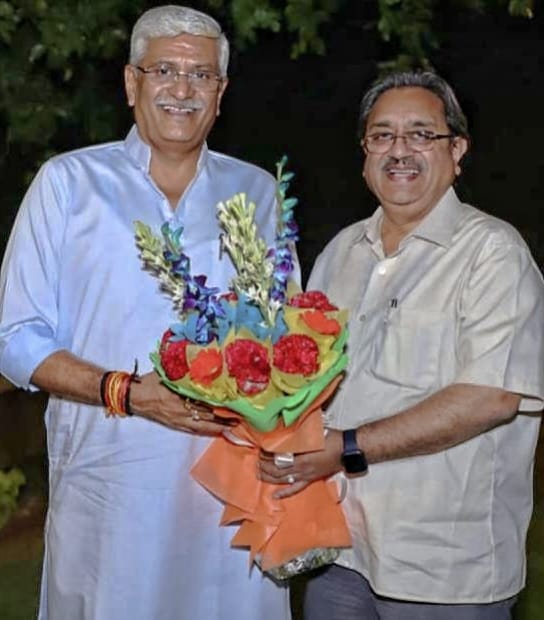 राकेश राठौर ने केंद्रीय कैबिनेट मंत्री बनने पर गजेंद्र सिंह शेखावत को दी बधाई एवं शुभकामनाएं 