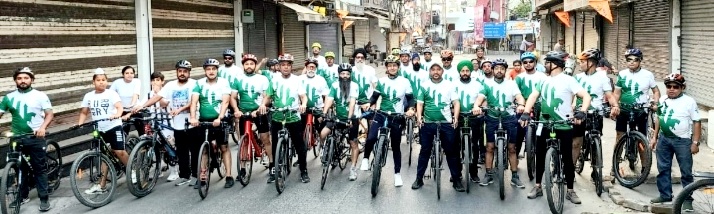 ਵਿਸ਼ਵ ਸਾਈਕਲਿੰਗ ਡੇ ਉੱਪਰ ਫਿੱਟ ਬਾਈਕਰ ਕਲੱਬ ਨੇ ਕੱਢੀ ਜਾਗਰੂਕਤਾ ਰੈਲੀ