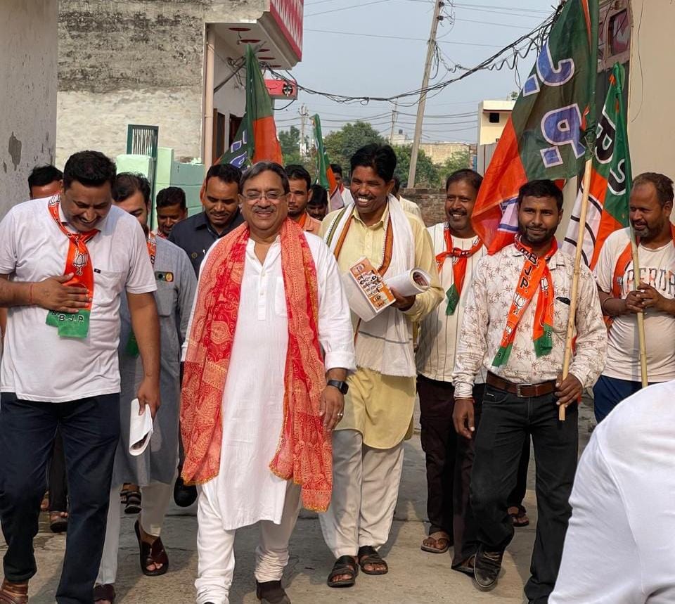 राकेश राठौर ने संभाली मंडल 11 में शीतल अंगूराल के चुनाव प्रचार की कमान*