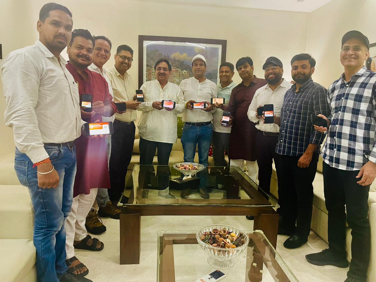 राकेश राठौर ने साथियों सहित की सदस्यता अभियान की शुरुआत