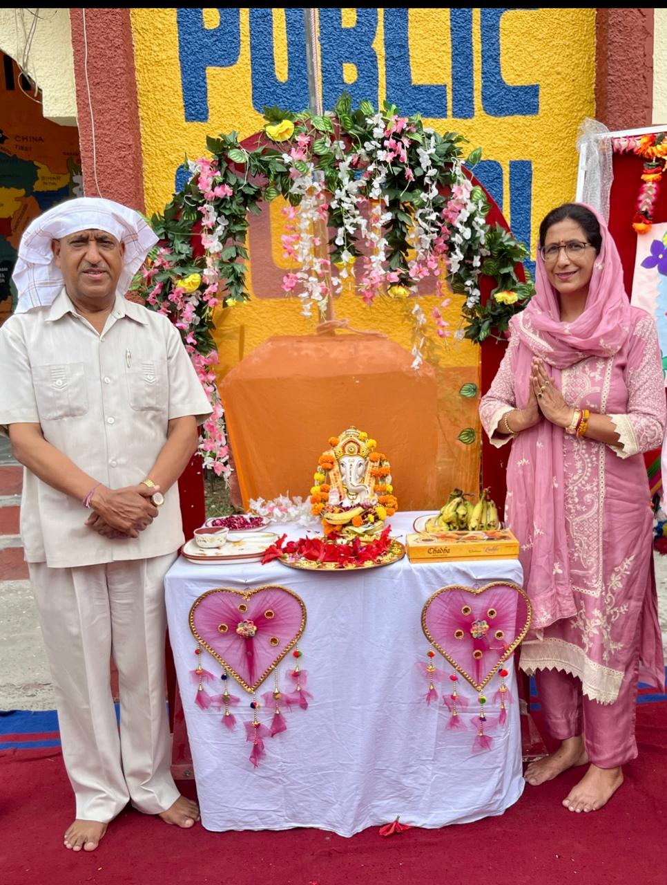 जालंधर के सेंट सोल्जर डिवाइन पब्लिक स्कूल अर्जुन नगर में बड़ी श्रद्धा और भावना से मनाई गई श्री गणेश चतुर्थी