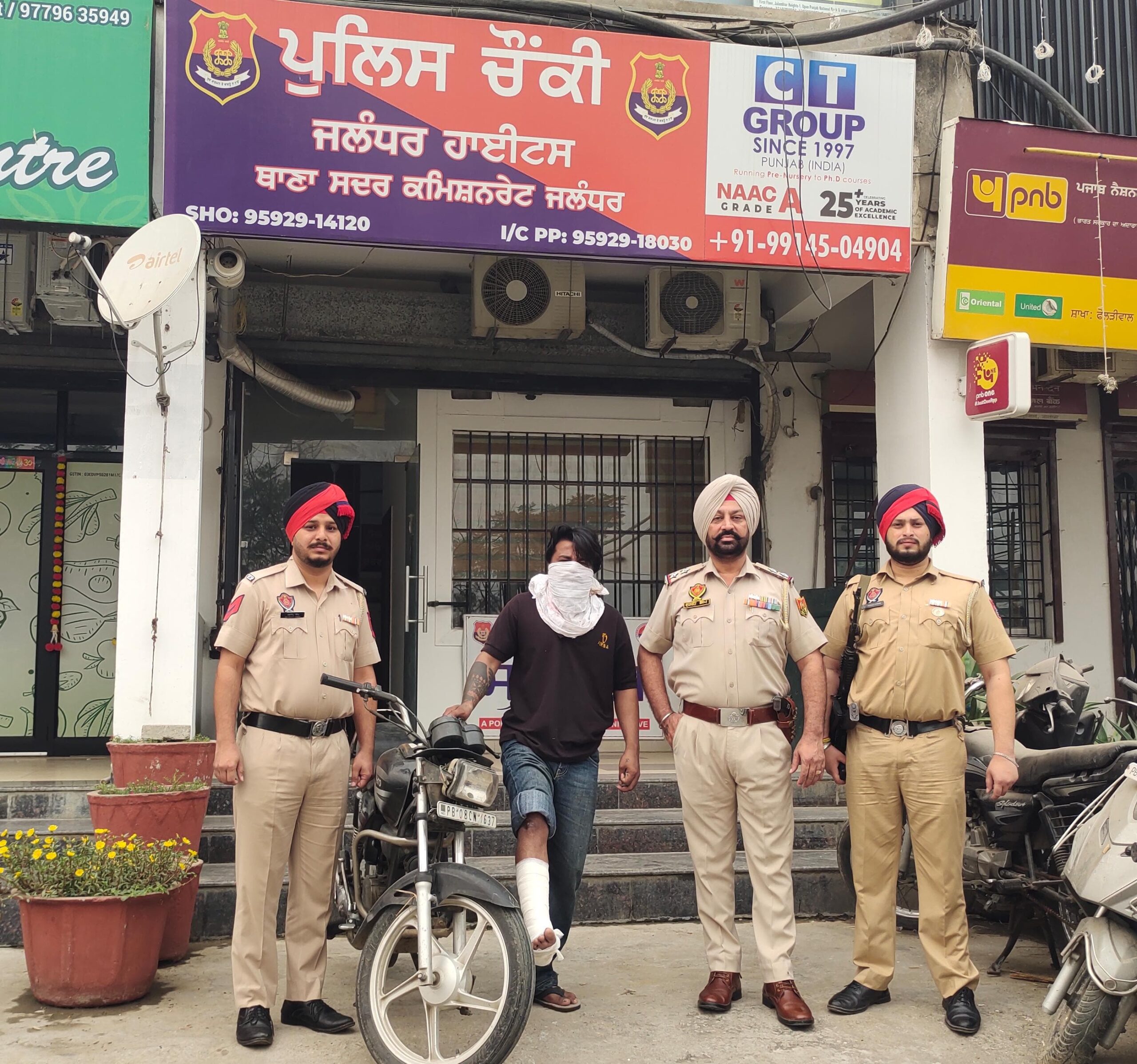 ਕਮਿਸ਼ਨਰੇਟ ਪੁਲਿਸ ਨੇ ਜਲੰਧਰ ਵਿੱਚ ਲੁੱਟ ਦੀ ਵਾਰਦਾਤ ਨੂੰ ਸੁਲਝਾਇਆ 