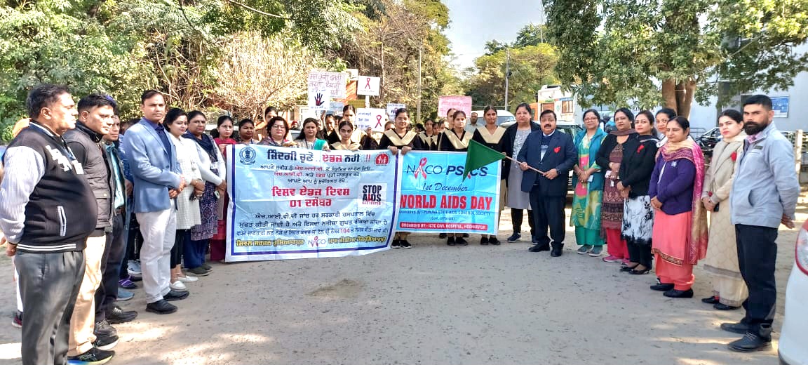 ਏਡਜ਼ ਤੋਂ ਬਚਣ ਦਾ ਸਿਰਫ਼ ਇੱਕ ਹੀ ਰਸਤਾ ਹੈ ਕਿ ਏਡਜ਼ ਬਾਰੇ ਪੂਰੀ ਤੇ ਸਹੀ ਜਾਣਕਾਰੀ: ਸਿਵਲ ਸਰਜਨ ਡਾ ਪਵਨ ਕੁਮਾਰ ਸ਼ਗੋਤਰਾ 