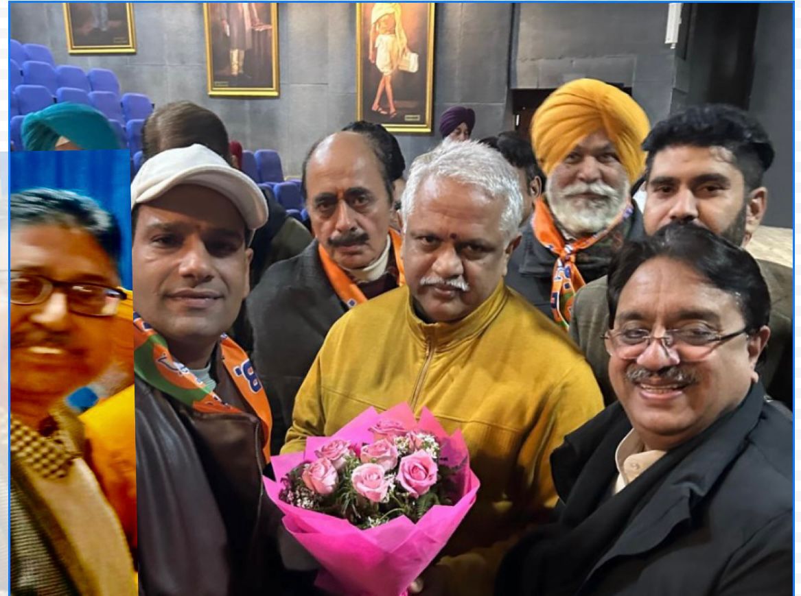 राष्ट्रीय महामंत्री संगठन बी.एल. संतोष जी को सम्मानित करते हुए राकेश राठौर।*