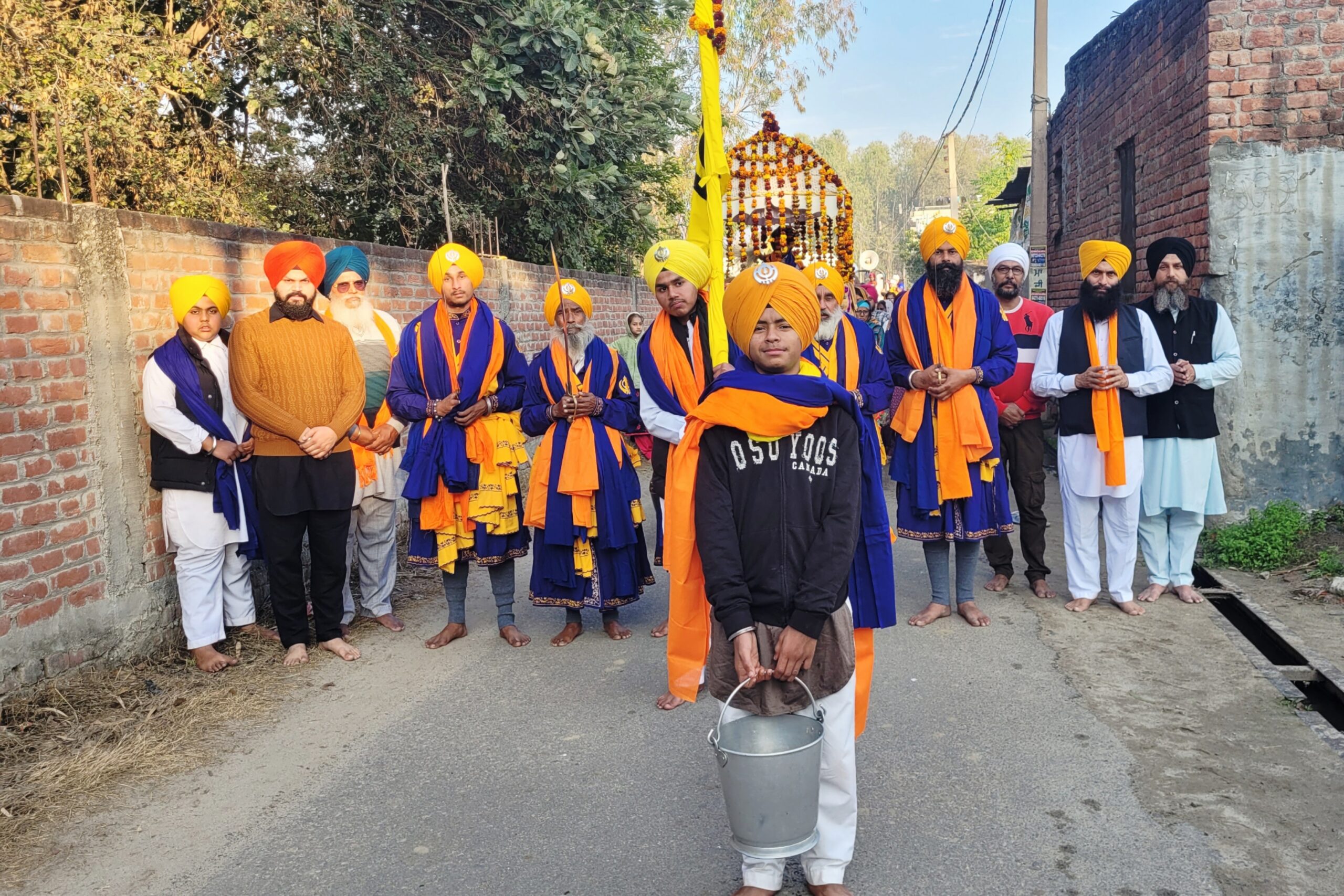 ਗੁਰਦੁਆਰਾ ਸਿੰਘ ਸਭਾ ਭਾਈ ਵੀਰ ਸਿੰਘ ਵਲੋਂ ਸ੍ਰੀ ਗੁਰੂ ਗੋਬਿੰਦ ਸਿੰਘ ਜੀ ਦੇ ਆਗਮਨ ਪੁਰਬ ਮੌਕੇ ਨਗਰ ਕੀਰਤਨ ਸਜਾਇਆ।