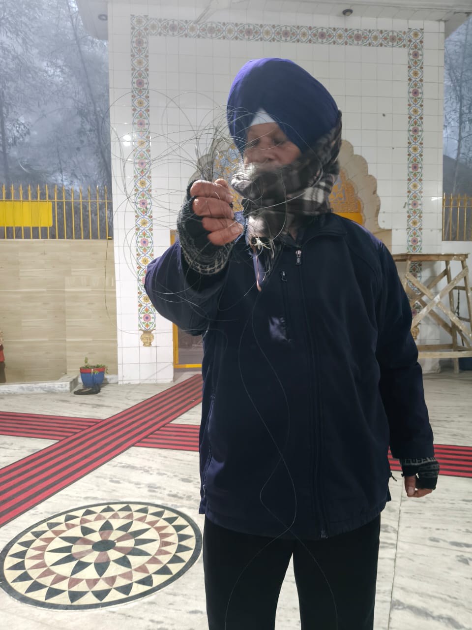 ਜਲੰਧਰ ਅੰਮ੍ਰਿਤ ਵੇਲੇ ਗੁਰਦੁਆਰਾ ਸ੍ਰੀ ਗੁਰੂ ਸਿੰਘ ਸਭਾ (ਰਜਿ) ਗੋਲਡਨ ਐਵਨਿਊ ਮਕਸੂਦਾ ਵਿਖੇ ਸੰਗਤਾਂ ਦੇ ਪੈਰਾਂ ਵਿੱਚ ਫਸੀ ਚਾਈਨਾ ਡੋਰ : ਅਵਤਾਰ ਸਿੰਘ ਮਾਧੋ ਪੁਰੀ