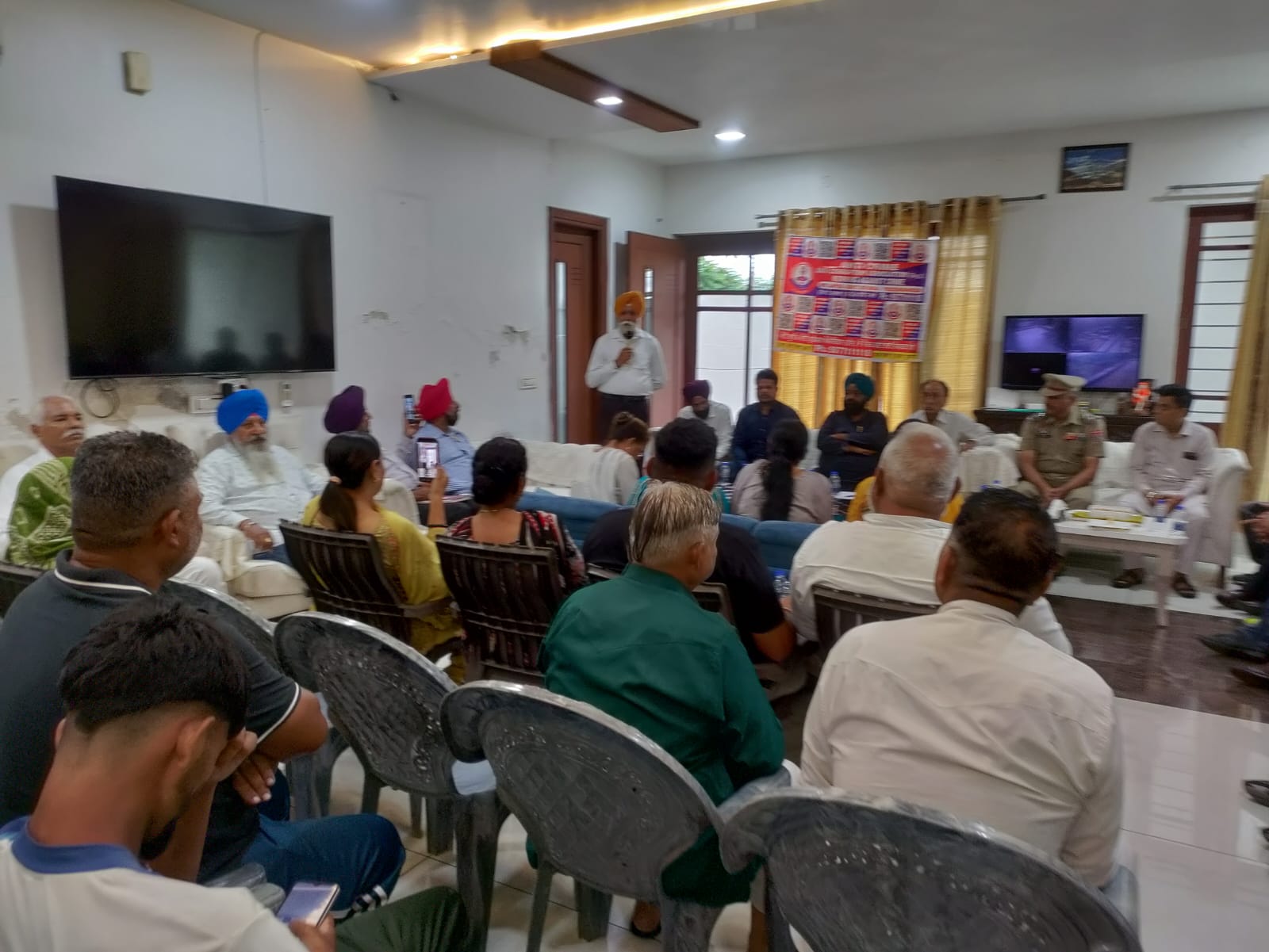 मैडम मंजीत कौर की अध्यक्षता में करवाई गई एंटी क्राईम एंटी करप्शन की विशेष बैठक