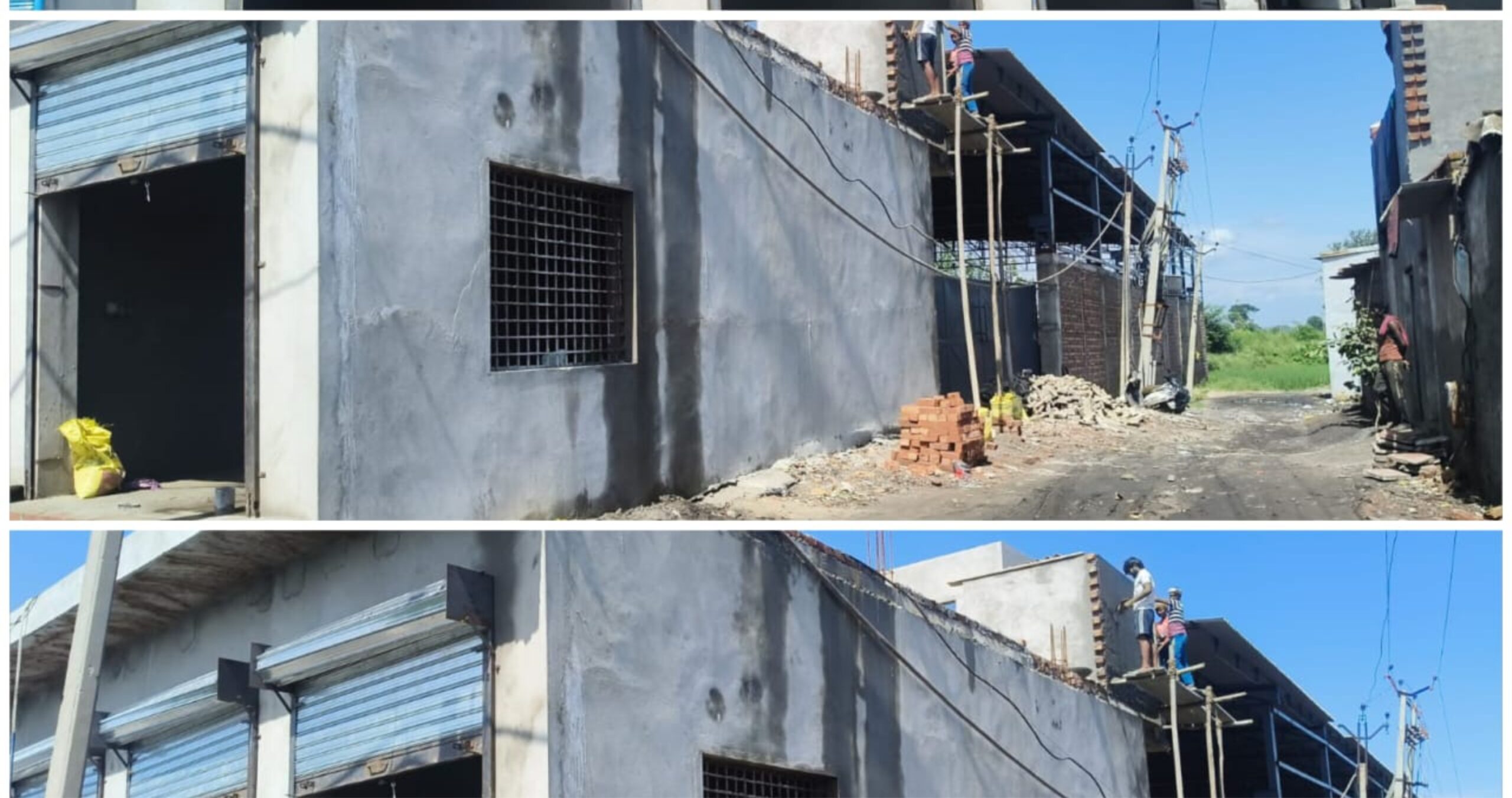 ਜਲੰਧਰ ਦੇ ਪਿੰਡ ਰਾਓਵਾਲੀ ਏਟੀਐਮ ਦੇ ਨਾਲ ਗਲੀ ਵਿੱਚ ਬਣ ਰਹੀਆਂ ਹਨ ਨਜਾਇਜ਼ ਦੁਕਾਨਾਂ