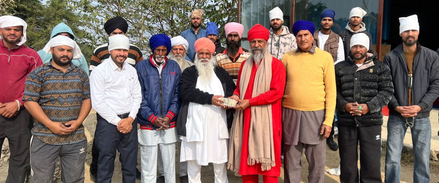 ਚਰਨਛੋਹ ਸੱਚਖੰਡ ਬੇਗਮਪੁਰਾ ਸ੍ਰੀ ਖੁਰਾਲਗੜ ਸਾਹਿਬ ਲਈ ਸੰਤ ਪਰਮਜੀਤ ਦਾਸ ਨਗਰ ਵਲੋੰ 50 ਹਜ਼ਾਰ ਰੁਪਏ ਸੇਵਾ ਕੀਤੀ  